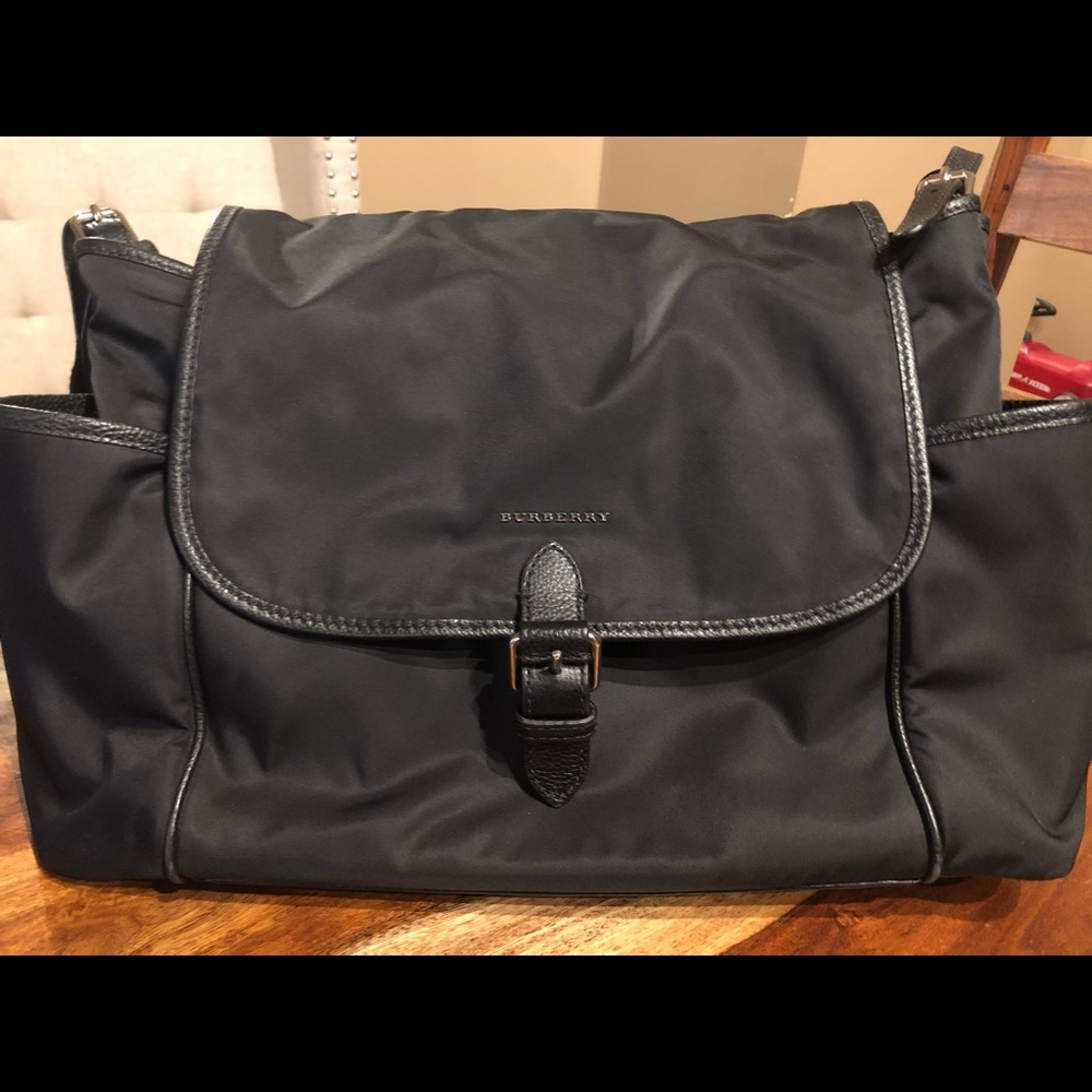 SOLD Burberry Diaper Bag